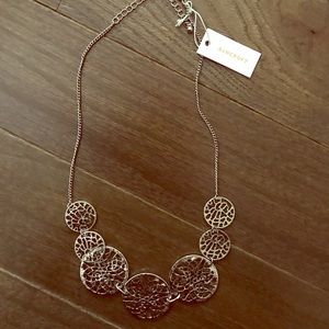 Ivy Metal Statement Necklace